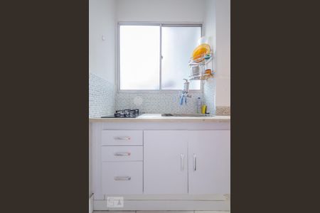 Cozinha de kitnet/studio para alugar com 1 quarto, 30m² em Cidade Jardim, Belo Horizonte