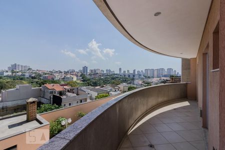 Varanda dos Quartos de apartamento à venda com 3 quartos, 158m² em Vila Assunção, Santo André