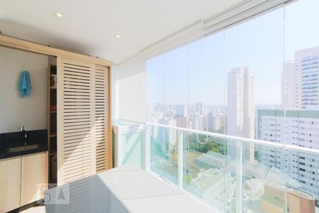 Varanda de apartamento para alugar com 1 quarto, 40m² em Cidade Monções, São Paulo