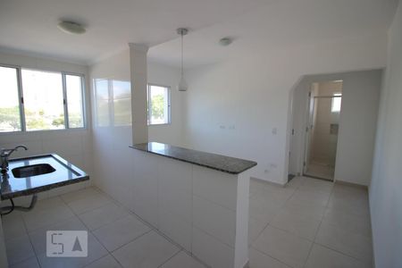 Cozinha e Sala de apartamento para alugar com 1 quarto, 46m² em Vila Baruel, São Paulo