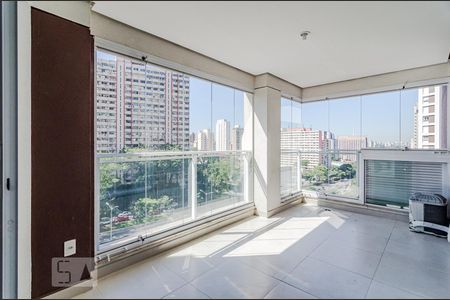 Varanda de apartamento para alugar com 1 quarto, 57m² em Paraíso, São Paulo