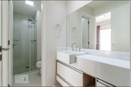 Apartamento para alugar com 57m², 1 quarto e 1 vaga Apartamento para alugar com 57m², 1 quarto e 1 vagaBanheiro da suíte