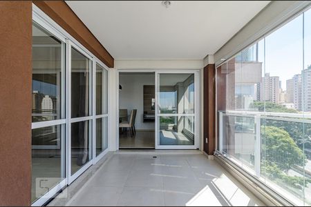 Varanda de apartamento para alugar com 1 quarto, 57m² em Paraíso, São Paulo