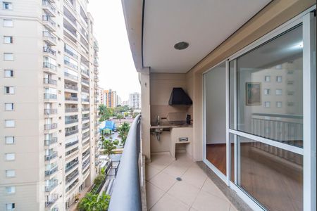 Varanda Gourmet de apartamento para alugar com 4 quartos, 97m² em Centro, Santo André