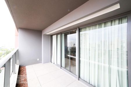 Studio para alugar com 42m², 1 quarto e 1 vagaVaranda