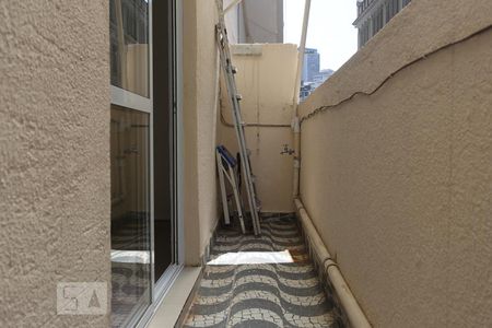 Studio à venda com 40m², 1 quarto e sem vagaVaranda