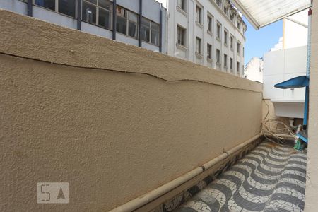 Studio à venda com 40m², 1 quarto e sem vagaVaranda