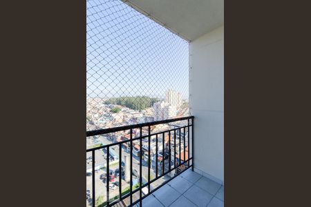 Varanda da sala de apartamento para alugar com 2 quartos, 60m² em Nova Petrópolis, São Bernardo do Campo