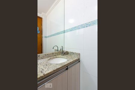 Banheiro de casa de condomínio à venda com 1 quarto, 43m² em Vila Santa Teresa (zona Leste), São Paulo