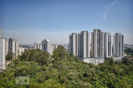 Vista da Sala de apartamento para alugar com 3 quartos, 107m² em Vila Andrade, São Paulo
