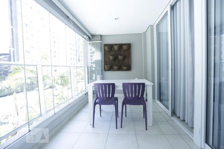 Varanda de apartamento à venda com 1 quarto, 52m² em Consolação, São Paulo