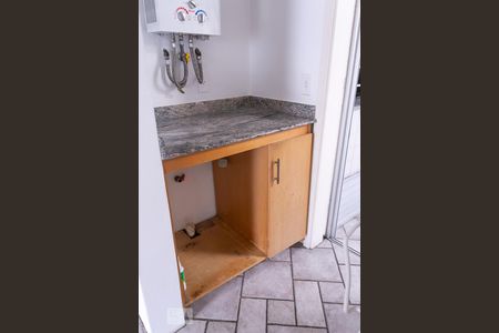 Casa de condomínio à venda com 90m², 2 quartos e 2 vagasDetalhe cozinha