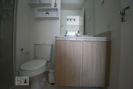 Banheiro de kitnet/studio à venda com 1 quarto, 42m² em Centro, São Paulo