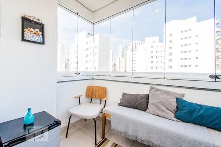 Varanda da Sala de apartamento para alugar com 1 quarto, 42m² em Vila Mariana, São Paulo