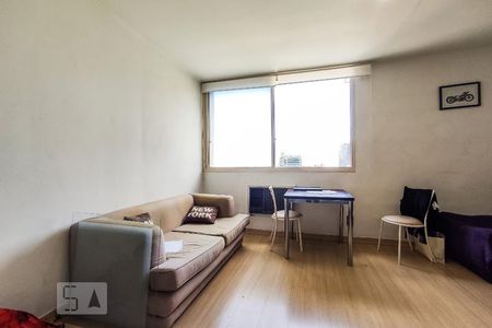 Sala de apartamento à venda com 1 quarto, 70m² em Vila Tramontano, São Paulo