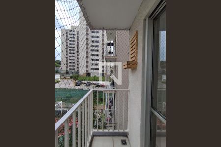 Varanda da Sala de apartamento à venda com 2 quartos, 50m² em Jardim São Savério, São Paulo