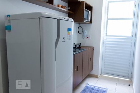 Cozinha de kitnet/studio para alugar com 1 quarto, 22m² em Vila Mariana, São Paulo