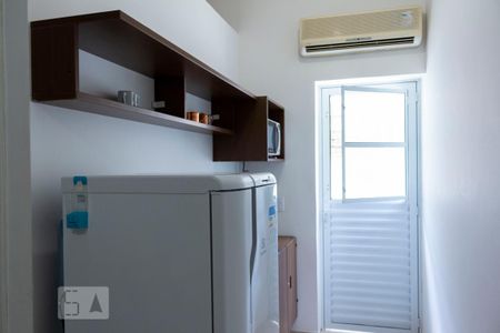 Cozinha de kitnet/studio para alugar com 1 quarto, 22m² em Vila Mariana, São Paulo