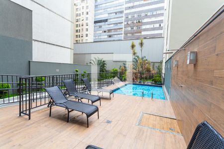 Apartamento para alugar com 42m², 1 quarto e 1 vagaÁrea da Piscina