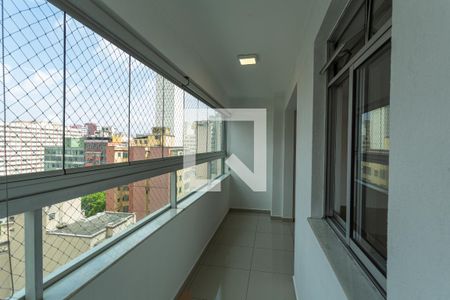 Varanda da Sala de apartamento para alugar com 1 quarto, 42m² em Centro, Belo Horizonte