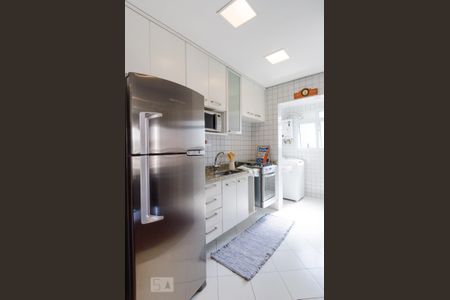 Cozinha de apartamento para alugar com 1 quarto, 55m² em Jardim do Mar, São Bernardo do Campo