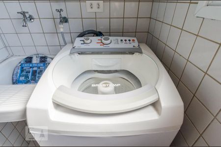 Lava roupas de apartamento para alugar com 1 quarto, 55m² em Jardim do Mar, São Bernardo do Campo