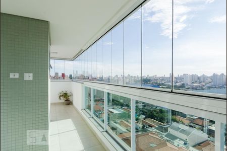 Varanda gourmet de apartamento para alugar com 1 quarto, 52m² em Anchieta, São Bernardo do Campo