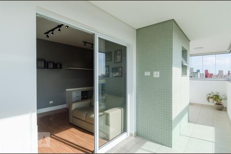 Varanda gourmet de apartamento para alugar com 1 quarto, 52m² em Anchieta, São Bernardo do Campo