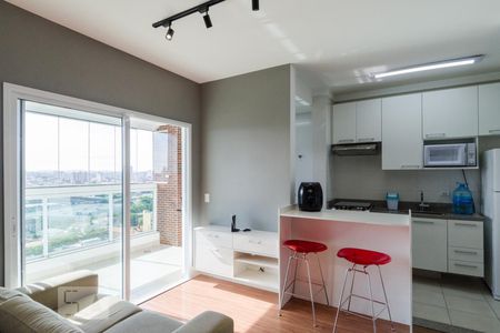 Sala de apartamento para alugar com 1 quarto, 52m² em Anchieta, São Bernardo do Campo