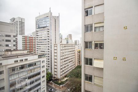 Sala vista de apartamento para alugar com 2 quartos, 107m² em Paraíso, São Paulo