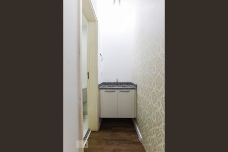Banheiro de apartamento à venda com 1 quarto, 42m² em Anchieta, São Bernardo do Campo