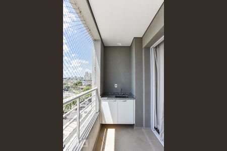 Varanda de apartamento à venda com 1 quarto, 42m² em Anchieta, São Bernardo do Campo