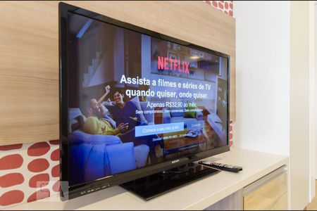 Televisão de kitnet/studio para alugar com 1 quarto, 42m² em Baeta Neves, São Bernardo do Campo