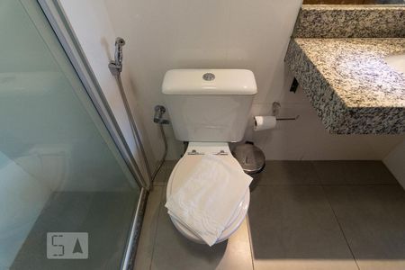 Banheiro Suíte de apartamento à venda com 1 quarto, 25m² em Liberdade, Belo Horizonte