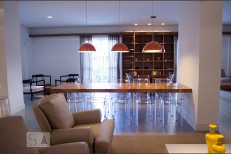 Dependências do prédio - espaço gourmet de apartamento à venda com 1 quarto, 45m² em Cambuí, Campinas
