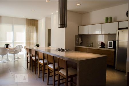 Dependências do prédio - espaço gourmet de apartamento à venda com 1 quarto, 45m² em Cambuí, Campinas
