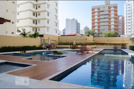Dependências do prédio - piscina de apartamento à venda com 1 quarto, 45m² em Cambuí, Campinas