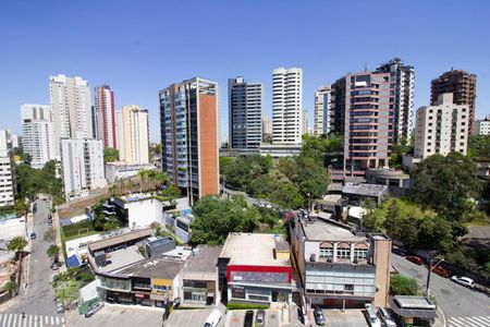 Apartamento para alugar com 75m², 3 quartos e 2 vagasVista da varanda