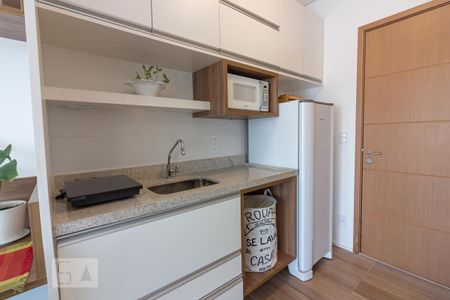Cozinha de apartamento para alugar com 1 quarto, 32m² em Centro, Osasco
