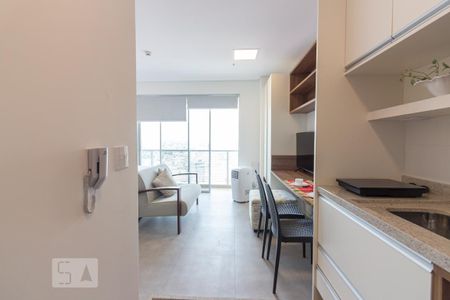 Cozinha de apartamento para alugar com 1 quarto, 32m² em Centro, Osasco
