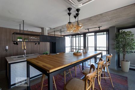 Studio à venda com 29m², 1 quarto e sem vagaÁrea comum - Salão de festas