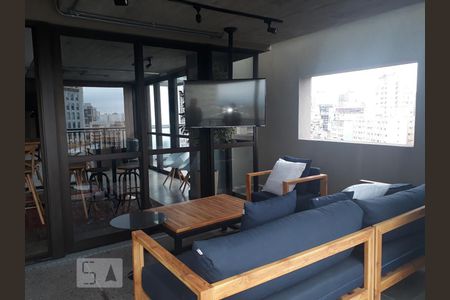 Studio à venda com 29m², 1 quarto e sem vagaÁrea comum - Salão de festas