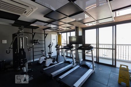 Studio à venda com 29m², 1 quarto e sem vagaÁrea comum - Academia