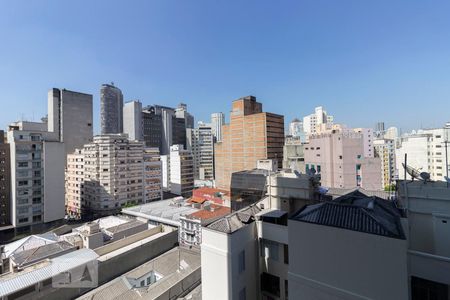 Vista de kitnet/studio à venda com 1 quarto, 29m² em República, São Paulo