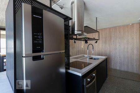 Studio à venda com 29m², 1 quarto e sem vagaÁrea comum - Salão de festas