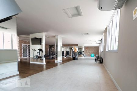 Studio para alugar com 31m², 1 quarto e 1 vaga Studio para alugar com 31m², 1 quarto e 1 vagaAcademia