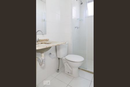 Banheiro da suíte de apartamento para alugar com 2 quartos, 55m² em Vila Guilherme, São Paulo