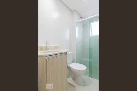 Banheiro de apartamento para alugar com 2 quartos, 55m² em Baeta Neves, São Bernardo do Campo