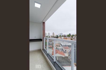 Varanda da sala de apartamento para alugar com 2 quartos, 55m² em Baeta Neves, São Bernardo do Campo