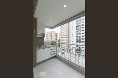 Varanda de apartamento para alugar com 1 quarto, 44m² em Aclimação, São Paulo